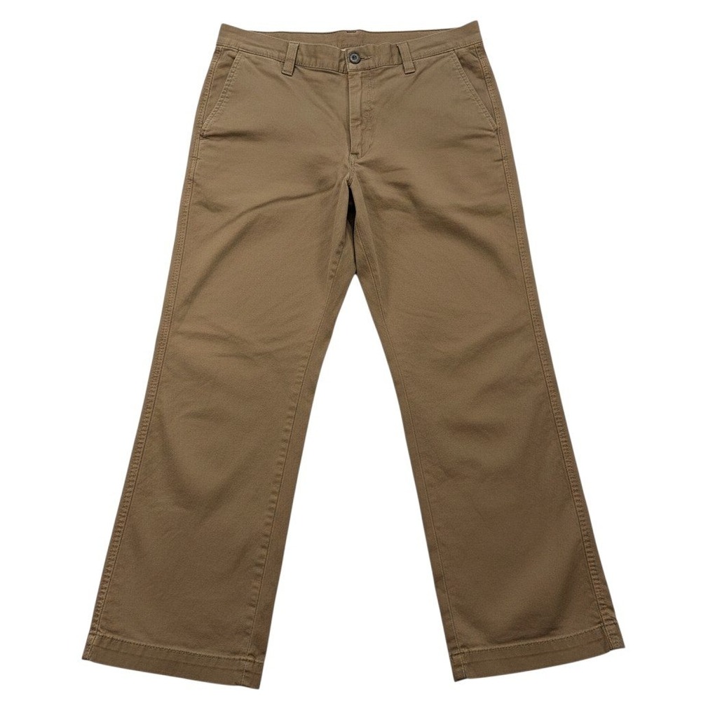 Columbia Mens Pants 38x32 Regular Fit Brown Cotton Stretch Utility Hiking AM0183